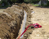 Electrical Lines Dug Installed and Backfilled with Locating Tape
