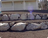 Residential Retaining Wall Created